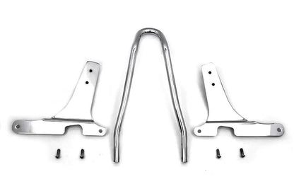 V-Twin 13 inch Chrome Sissy Bar Kit for Harley Davidson XL Models by V-Twin