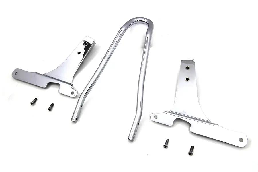 V-Twin 13 inch Chrome Sissy Bar Kit for Harley Davidson XL Models by V-Twin