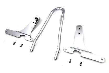 V-Twin 13 inch Chrome Sissy Bar Kit for Harley Davidson XL Models by V-Twin