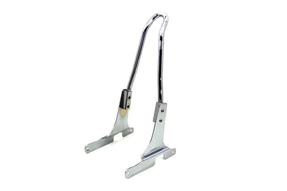 V-Twin 13 inch Chrome Sissy Bar Kit for Harley Davidson XL Models by V-Twin