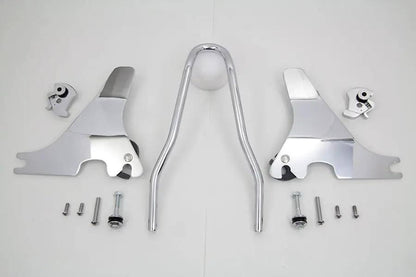 V-Twin 13 Inch Sissy Bar Kit Chrome for Harley Davidson XL (2004-2013) by V-Twin