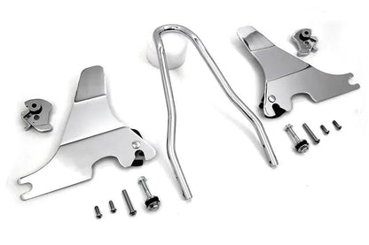 V-Twin 13 Inch Sissy Bar Kit Chrome for Harley Davidson XL (2004-2013) by V-Twin