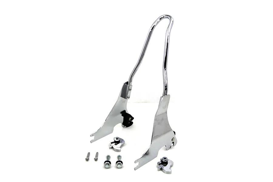 V-Twin 13 Inch Sissy Bar Kit Chrome for Harley Davidson XL (2004-2013) by V-Twin