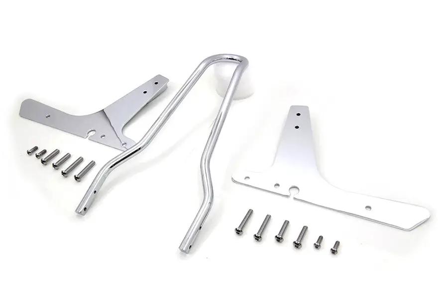 V-Twin 16 Inch Sissy Bar Kit Chrome for Harley Davidson XL Models by V-Twin
