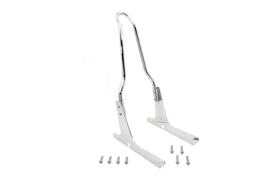 V-Twin 16 Inch Sissy Bar Kit Chrome for Harley Davidson XL Models by V-Twin