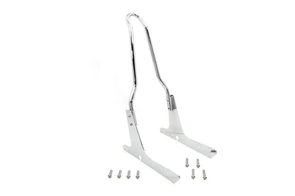 V-Twin 16 Inch Sissy Bar Kit Chrome for Harley Davidson XL Models by V-Twin