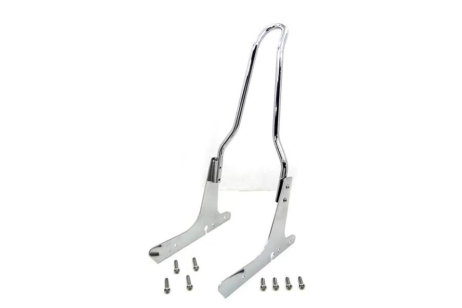 V-Twin 16 Inch Sissy Bar Kit Chrome for Harley Davidson XL Models by V-Twin