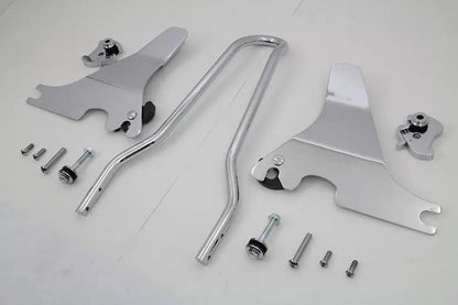 V-Twin 16 Inch Sissy Bar Kit Chrome for Harley Davidson XL Models by V-Twin