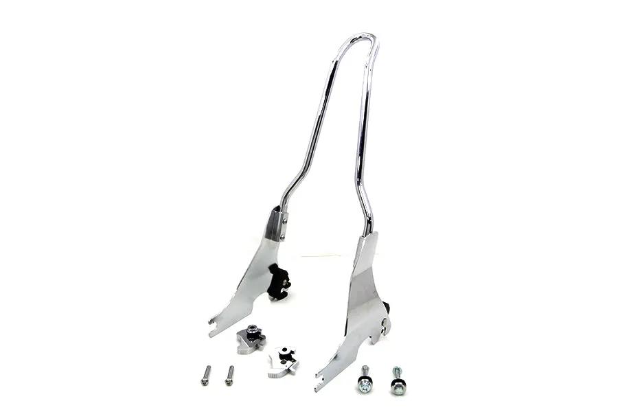V-Twin 16 Inch Sissy Bar Kit Chrome for Harley Davidson XL Models by V-Twin