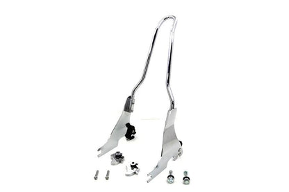 V-Twin 16 Inch Sissy Bar Kit Chrome for Harley Davidson XL Models by V-Twin