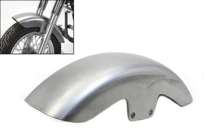 Wyatt Gatling Raw Front Fender for Harley Davidson FLST Models - 20-7/8 Inch Length by Wyatt Gatling