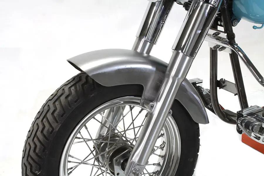 Wyatt Gatling Raw Front Fender for Harley Davidson FLST Models - 20-7/8 Inch Length by Wyatt Gatling