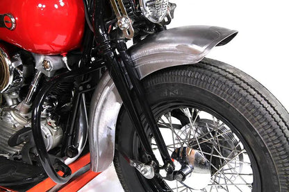 Wyatt Gatling Raw Spring Fork Front Fender for Harley Davidson EL Models by Wyatt Gatling