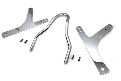 V-Twin 10 Inch Chrome Sissy Bar Kit for Harley Davidson FXD Models by V-Twin
