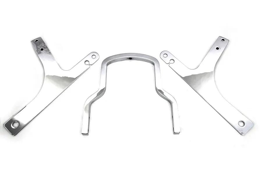 V-Twin 8-3/4 Inch Sissy Bar Kit Chrome for Harley Davidson FXD (1996-2005) by V-Twin