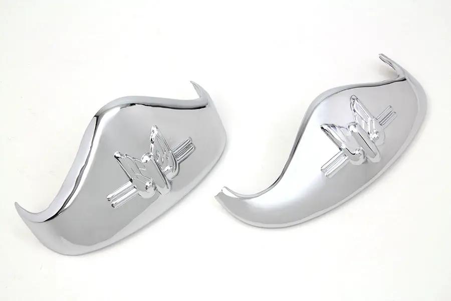 V-Twin Chrome Fender Tip Set for Harley Davidson G Models (1936-1945) by V-Twin