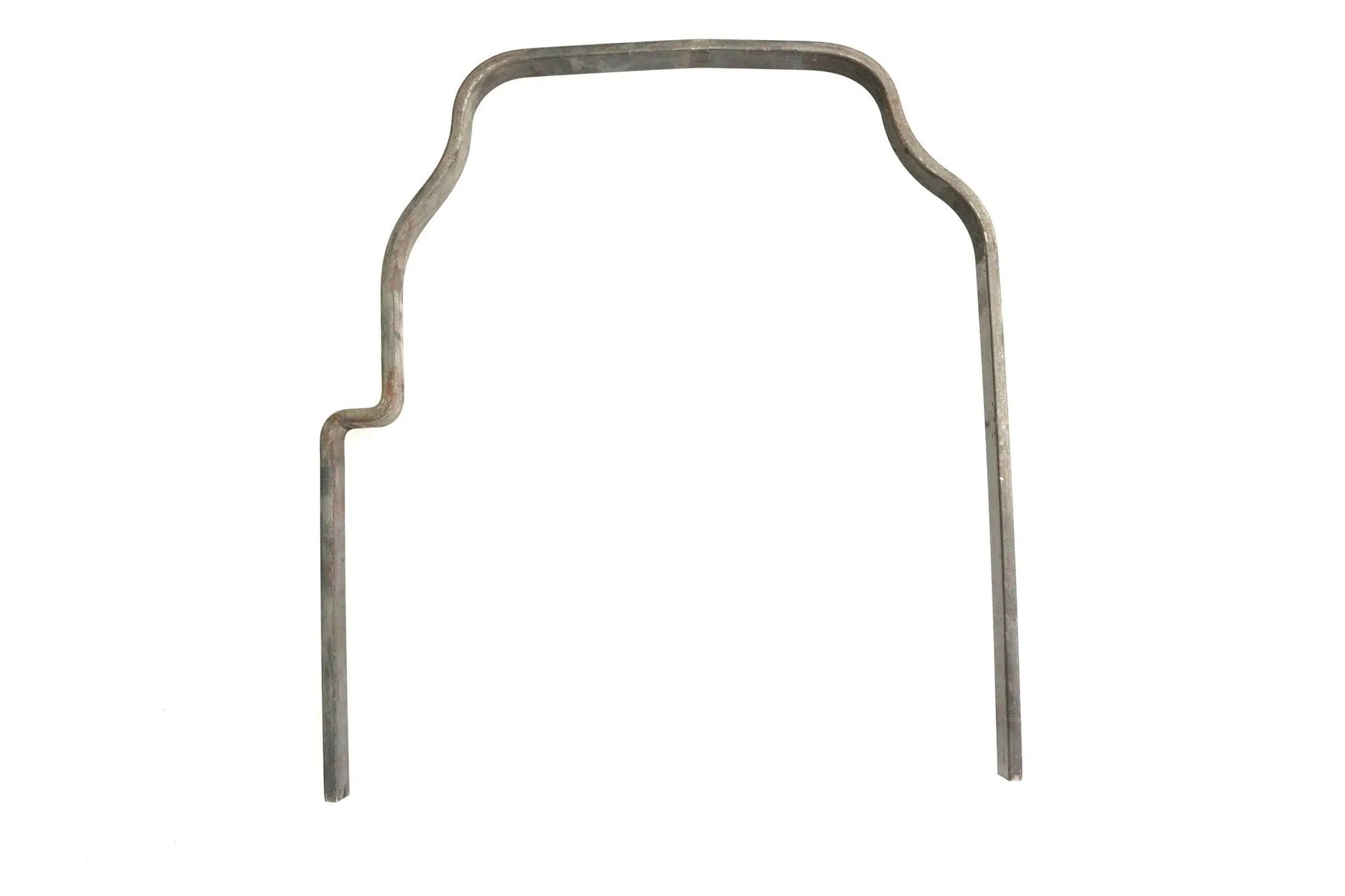 V-Twin B-7109 Flat Fender Brace Raw with Offset for Pulley and Wide Wheel by V-Twin