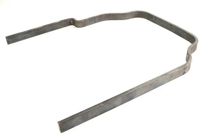 V-Twin B-7109 Flat Fender Brace Raw with Offset for Pulley and Wide Wheel by V-Twin