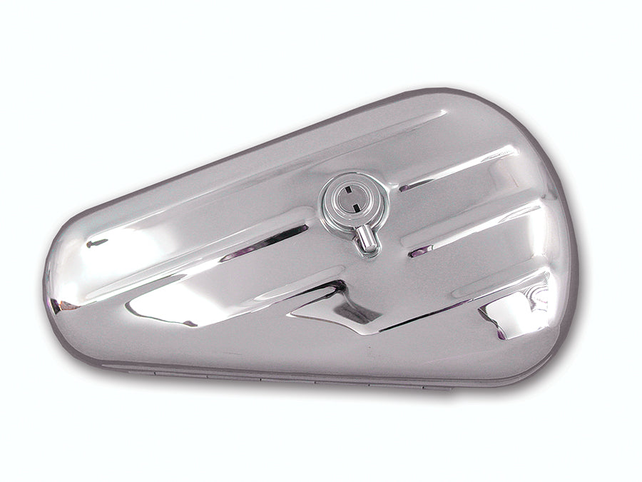 Wyatt Gatling 74348 Left Side Chrome Oval Tool Box