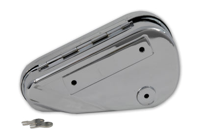 Wyatt Gatling 74348 Left Side Chrome Oval Tool Box