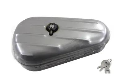 Wyatt Gatling Oval Right Side Raw Tool Box for Harley Davidson FL Models by Wyatt Gatling