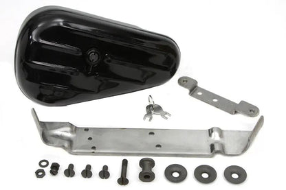 V-Twin Black Rigid Tool Box Kit for Harley Davidson FL (1941-1950) by V-Twin