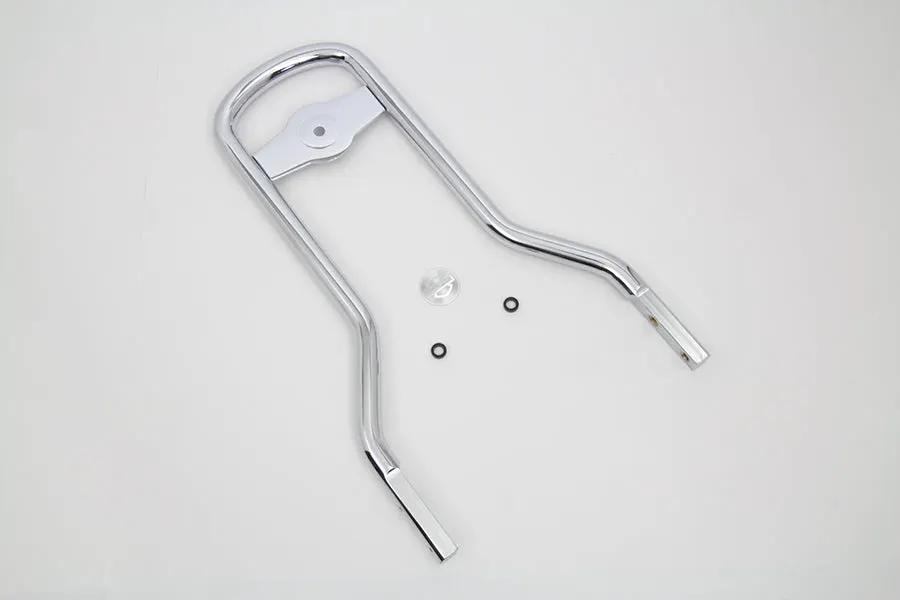 Wyatt Gatling 14-1/2 inch Mini Medallion Style Sissy Bar Upright Chrome for Harley Davidson XL & FXD Models Part #80193 by Wyatt Gatling