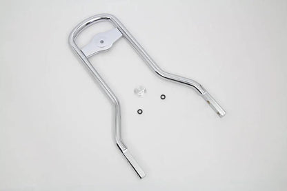 Wyatt Gatling 14-1/2 inch Mini Medallion Style Sissy Bar Upright Chrome for Harley Davidson XL & FXD Models Part #80193 by Wyatt Gatling