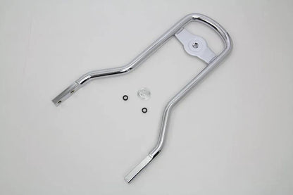 Wyatt Gatling 14-1/2 inch Mini Medallion Style Sissy Bar Upright Chrome for Harley Davidson XL & FXD Models Part #80193 by Wyatt Gatling