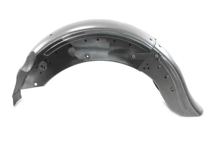 Wyatt Gatling Replica Rear Fender for Harley Davidson FL (1958-1967) with Hinged Tail and License Plate Mounting Holes by Wyatt Gatling