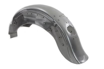 Wyatt Gatling Replica Rear Fender for Harley Davidson FL (1958-1967) with Hinged Tail and License Plate Mounting Holes by Wyatt Gatling