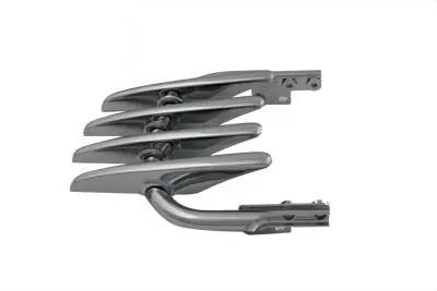 Wyatt Gatling Chrome Luggage Rack for Harley Davidson FLHT and FLHX Models (Part Number 76788) by Wyatt Gatling