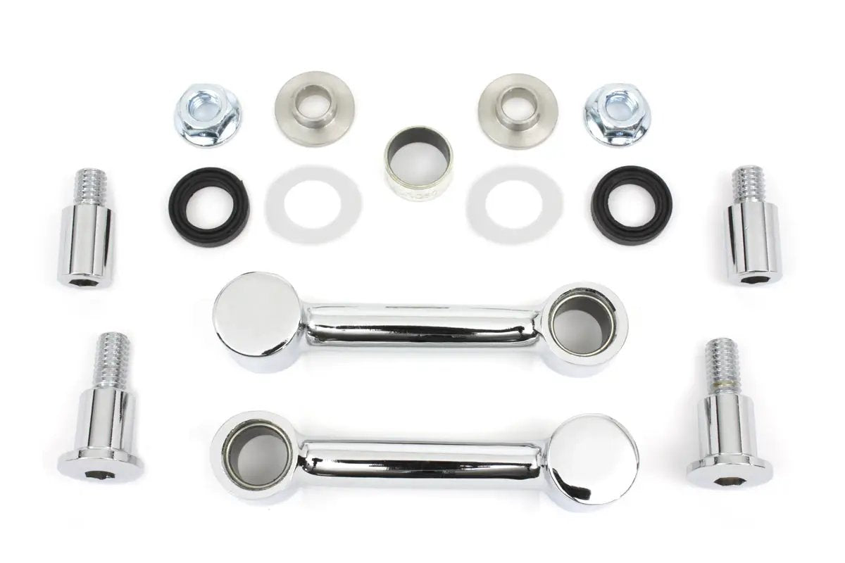 Wyatt Gatling Front Fender Chrome Mount Kit for Harley Davidson FXSTS Models by Wyatt Gatling