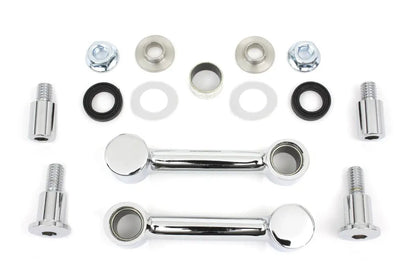 Wyatt Gatling Front Fender Chrome Mount Kit for Harley Davidson FXSTS Models by Wyatt Gatling