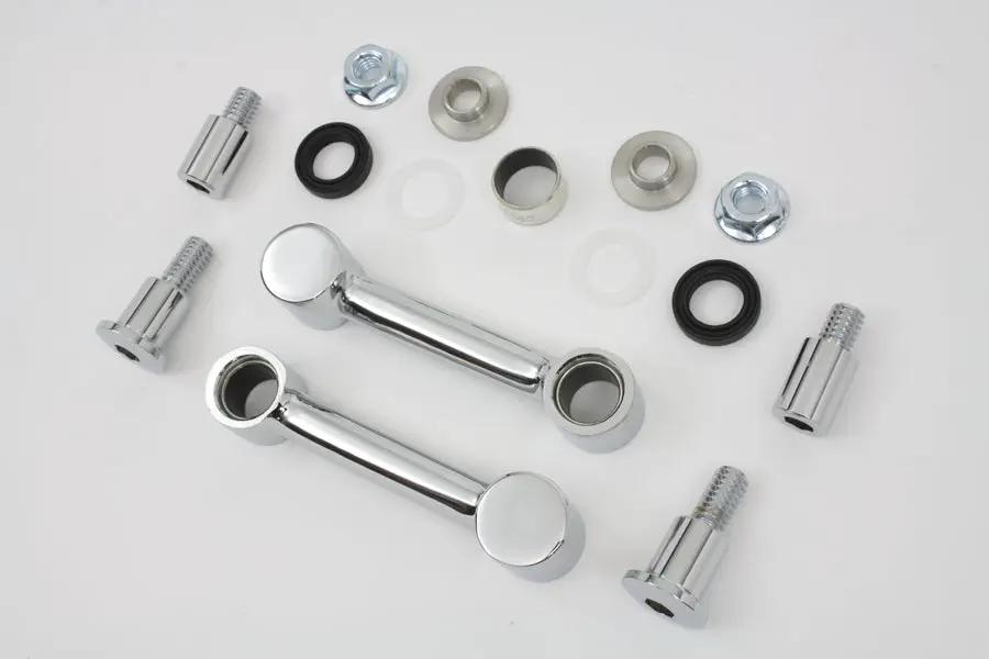Wyatt Gatling Front Fender Chrome Mount Kit for Harley Davidson FXSTS Models by Wyatt Gatling