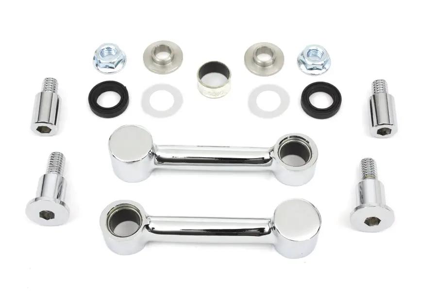 Wyatt Gatling Front Fender Chrome Mount Kit for Harley Davidson FXSTS Models by Wyatt Gatling