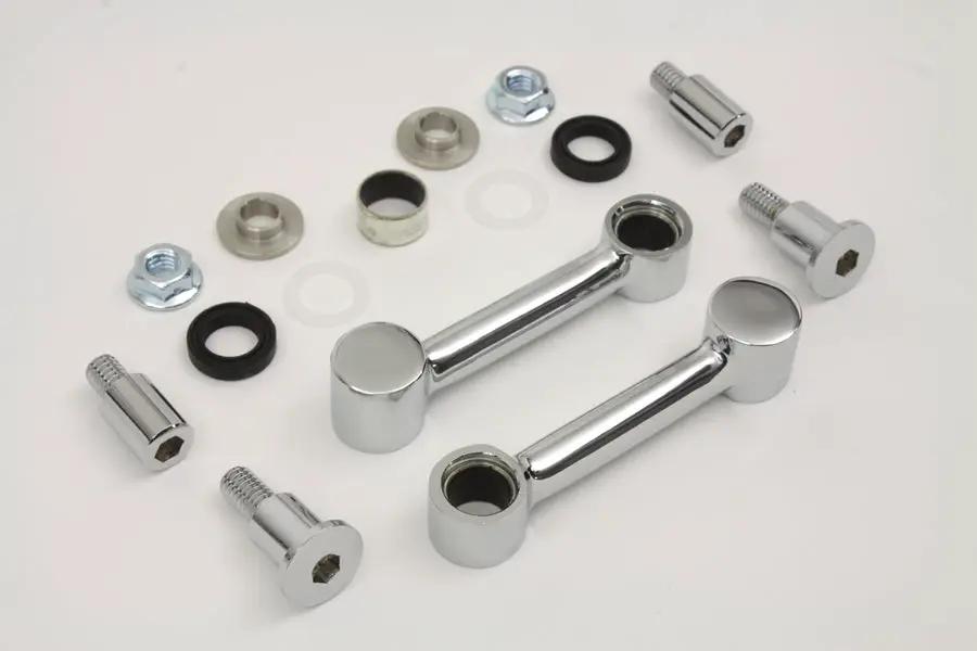 Wyatt Gatling Front Fender Chrome Mount Kit for Harley Davidson FXSTS Models by Wyatt Gatling
