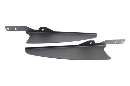 Wyatt Gatling Part 77495B Black Windshield Deflector Set for Harley Davidson FLST by Wyatt Gatling