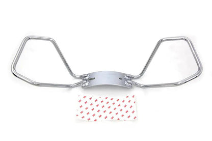 Wyatt Gatling Chrome Passenger Seat Handrail for Harley Davidson FLT Models by Wyatt Gatling