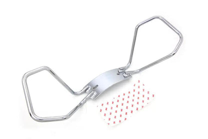 Wyatt Gatling Chrome Passenger Seat Handrail for Harley Davidson FLT Models by Wyatt Gatling