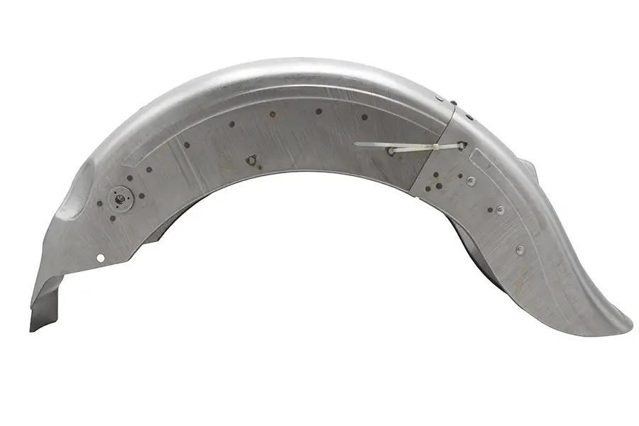 Wyatt Gatling 51-0182A Replica Rear Fender with Hinged Tail for Harley Davidson FL (1973-1982) by Wyatt Gatling