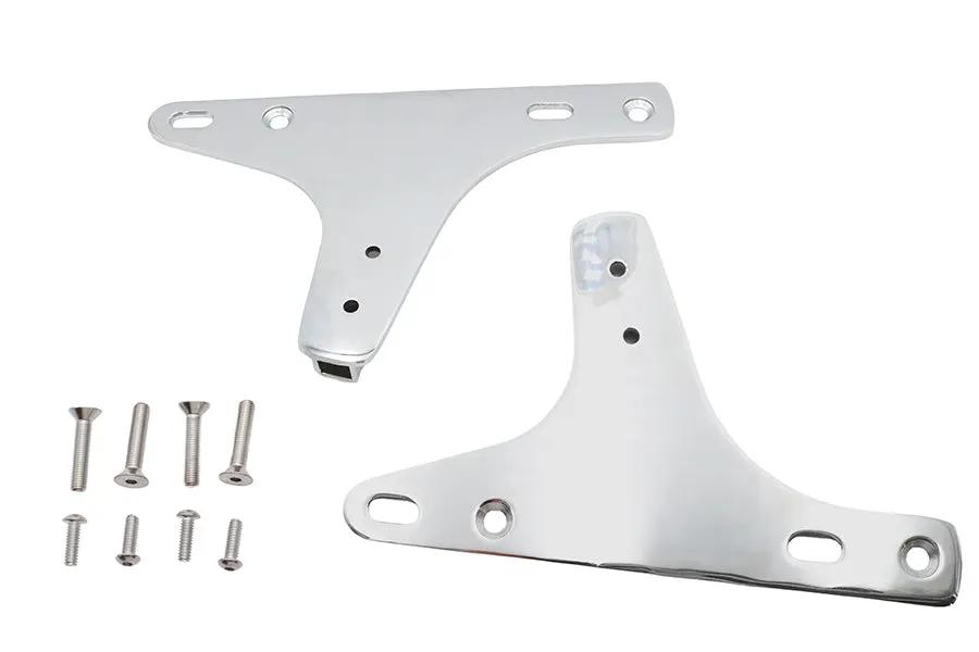 Wyatt Gatling Part 08-0501 Sissy Bar Side Plates for Harley Davidson FL Models by Wyatt Gatling