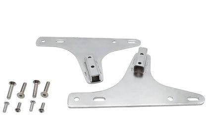 Wyatt Gatling Part 08-0501 Sissy Bar Side Plates for Harley Davidson FL Models by Wyatt Gatling