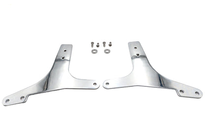 Wyatt Gatling Sissy Bar Side Plates for Harley-Davidson FXR, Part Number 08-0522