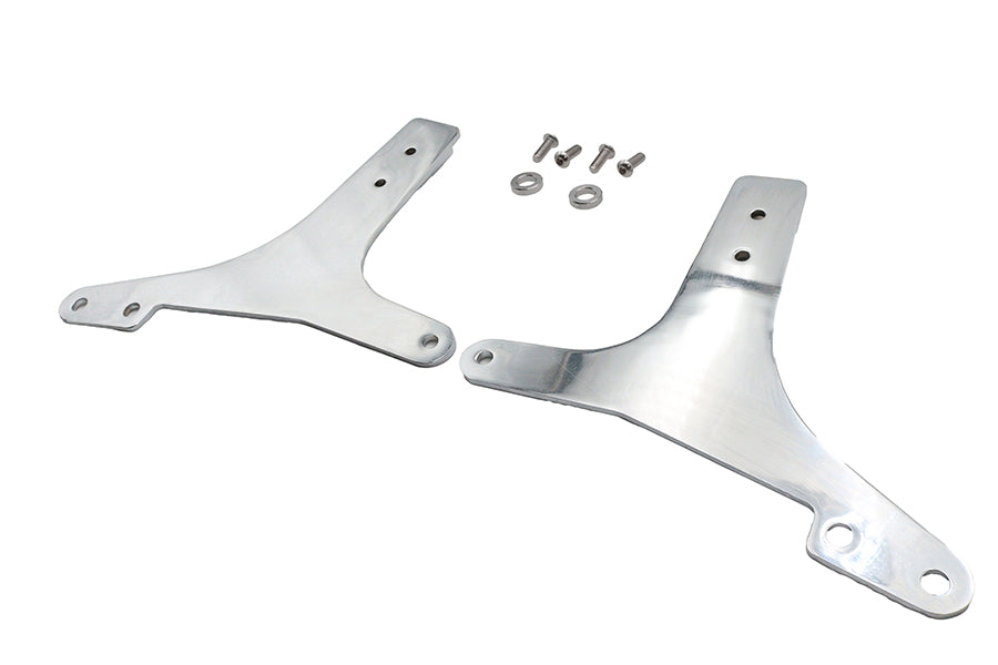 Wyatt Gatling Sissy Bar Side Plates for Harley-Davidson FXR, Part Number 08-0522