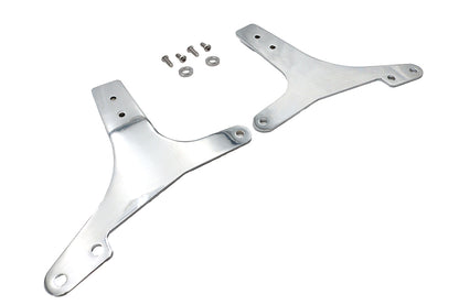 Wyatt Gatling Sissy Bar Side Plates for Harley-Davidson FXR, Part Number 08-0522