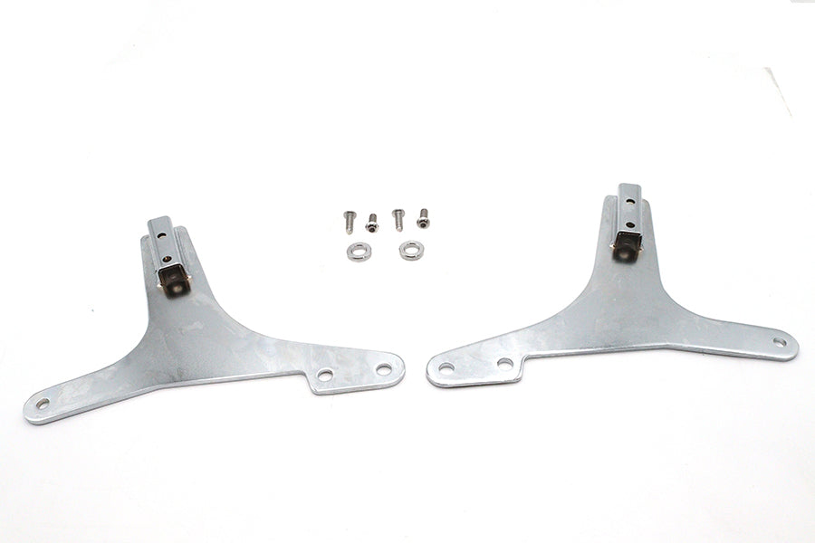 Wyatt Gatling Sissy Bar Side Plates for Harley-Davidson FXR, Part Number 08-0522