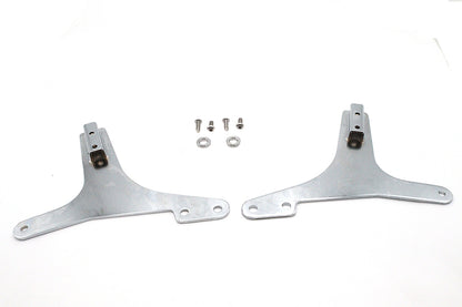 Wyatt Gatling Sissy Bar Side Plates for Harley-Davidson FXR, Part Number 08-0522