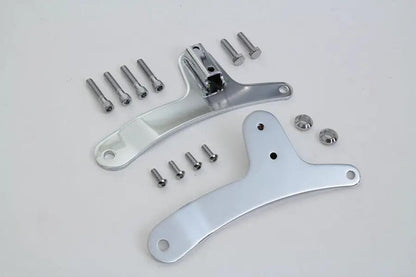 Wyatt Gatling Sissy Bar Side Plates for Harley Davidson XL Models - 8 Inch Center to Center by Wyatt Gatling