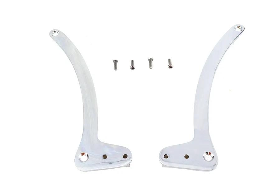 Wyatt Gatling 08-0509 Sissy Bar Side Plates for Harley Davidson XL (1957-1966) by Wyatt Gatling